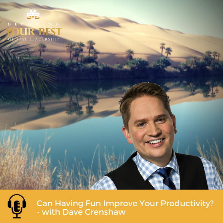 cover art for Can Having Fun Improve Your Productivity? - with Dave Crenshaw