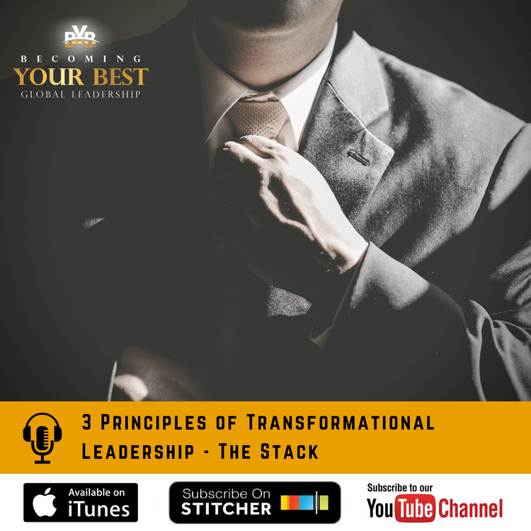 cover art for 3 Principles of Transformational Leadership - The Stack