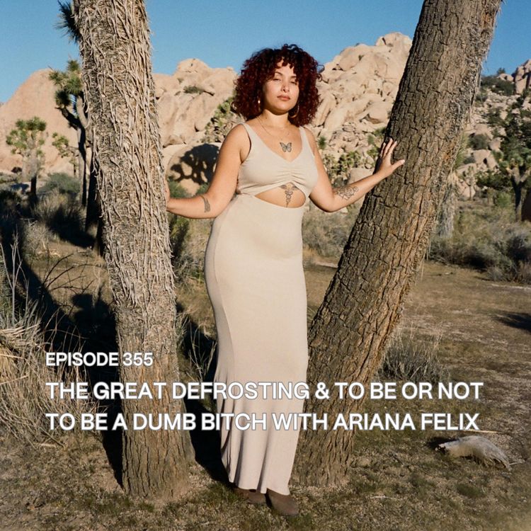 cover art for 355. The Great Defrosting & To Be or Not to Be a Dumb Bitch with Ariana Felix
