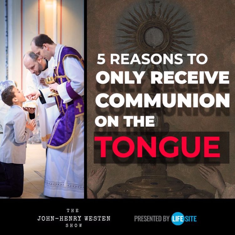 cover art for 5 reasons why Catholics should not receive Holy Communion on the hand