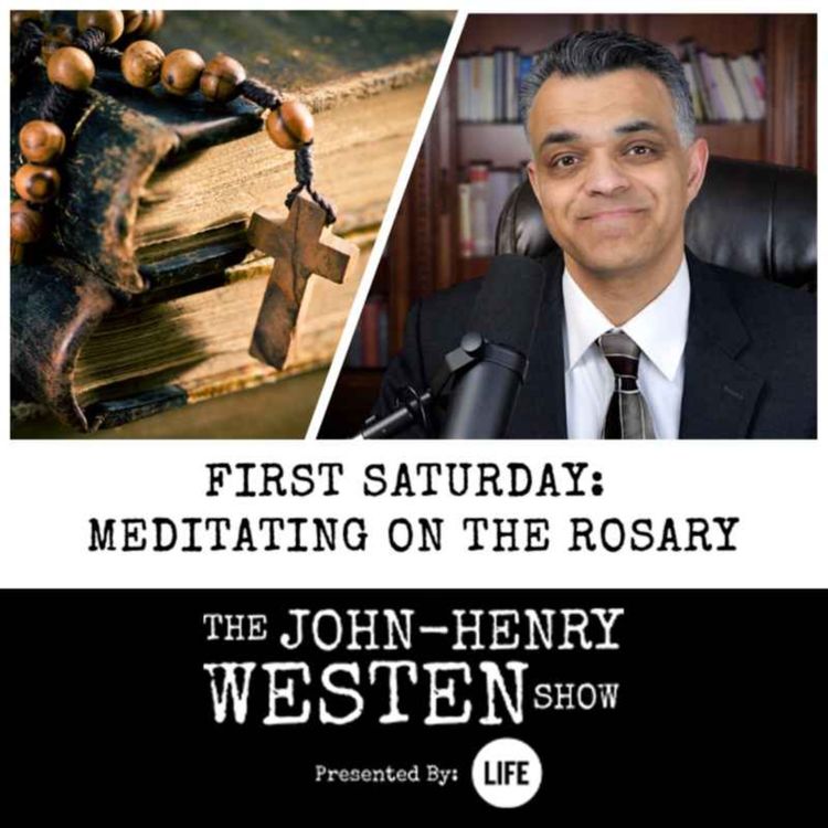 cover art for First Saturday: 15 minute mediation on the mysteries of the rosary