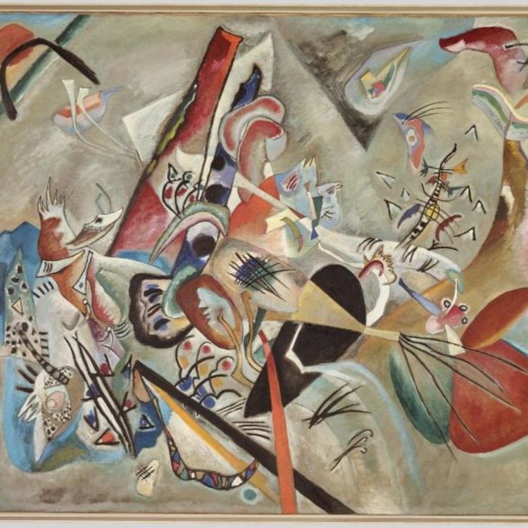 cover art for Wassilly Kandinsky, Im Grau (Dans le gris), 1919