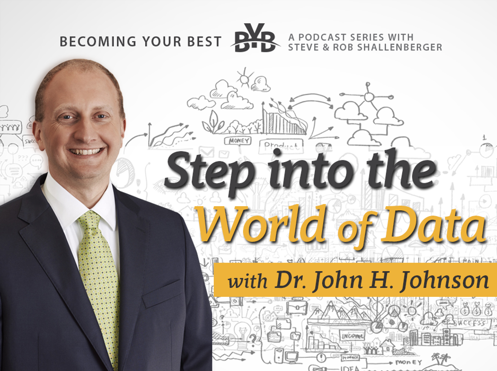 cover art for Step into the World of Data with Dr. John H.Johnson