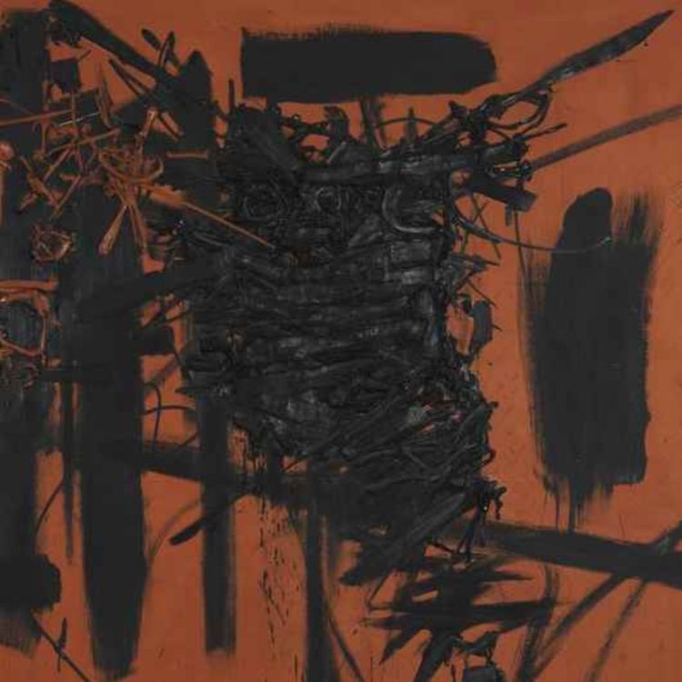 cover art for Georges Mathieu. Geste, vitesse, mouvement