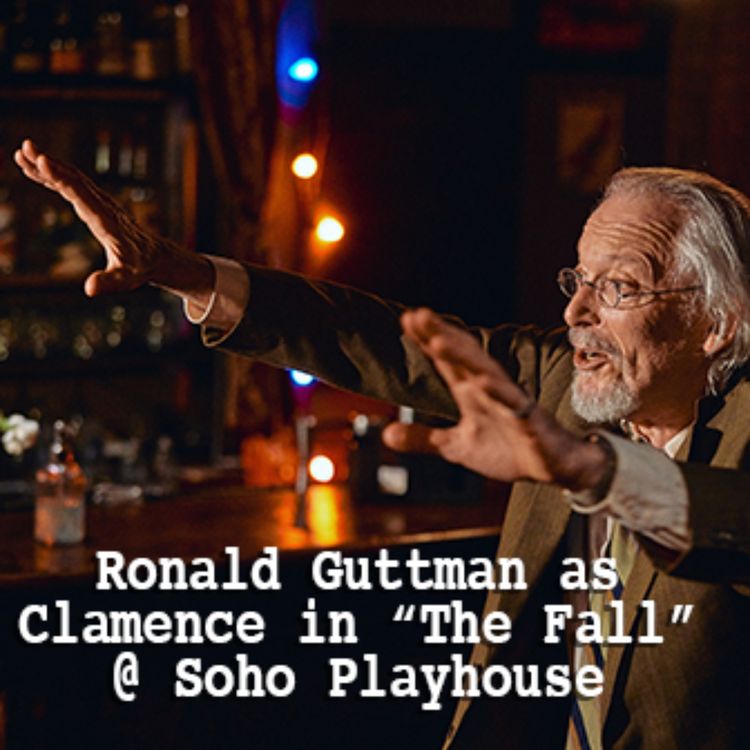 cover art for Ronald Guttman in Camus' "The Fall"