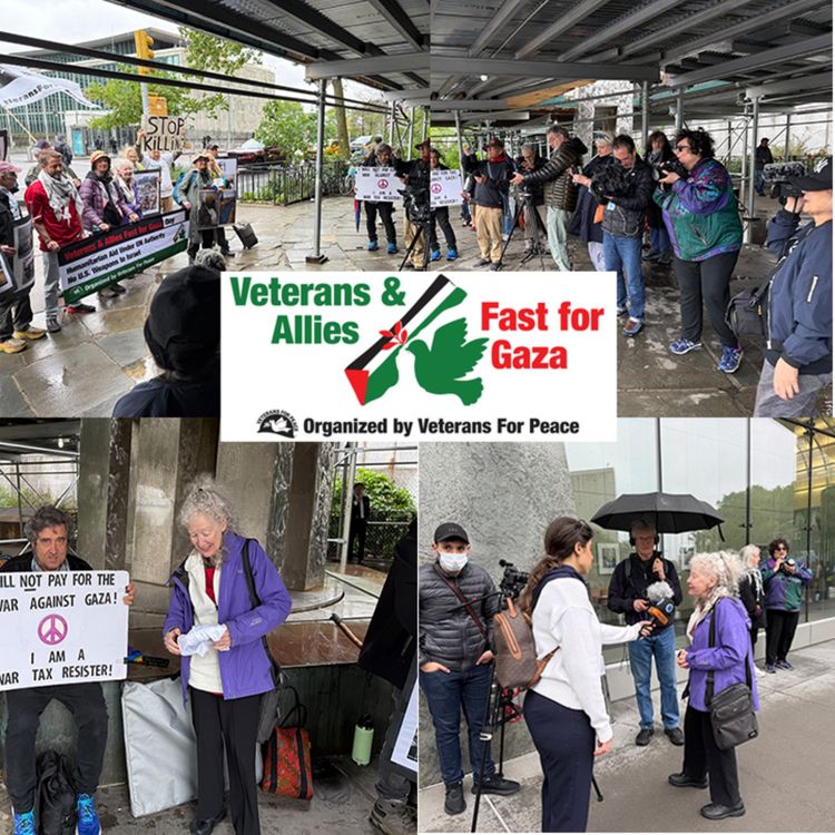 cover art for Fasting for GAZANS -- Kathy Kelly -- Day 1