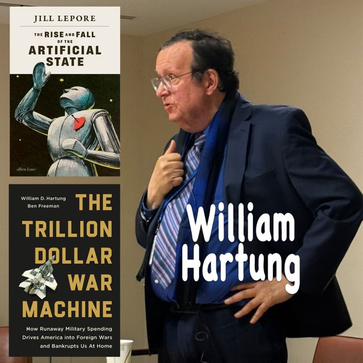 cover art for Wm Hartung Warning: AI Corporations Control U.S. Military