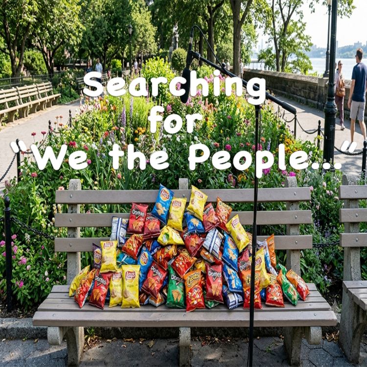 cover art for Search for US Democracy in Riverside Park