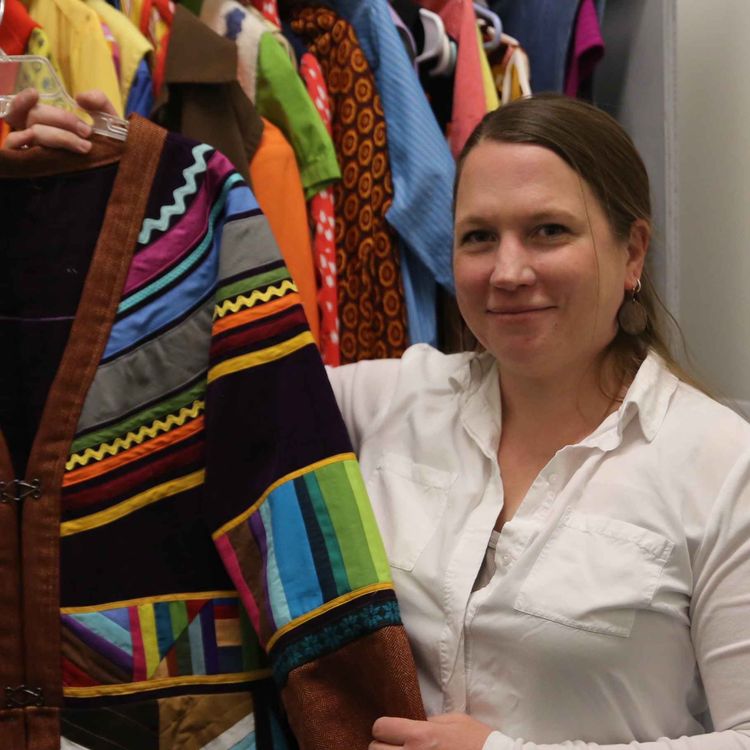 cover art for Megan and the Amazing Technicolor Dreamcoat