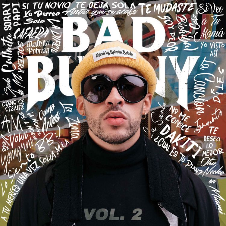 cover art for Bad Bunny Mix VOL 2 Mixed by Spinnin Sotelo
