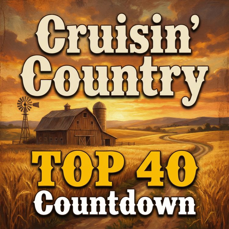 cover art for The Cruisin' Country Radio Top 40 Countdown 