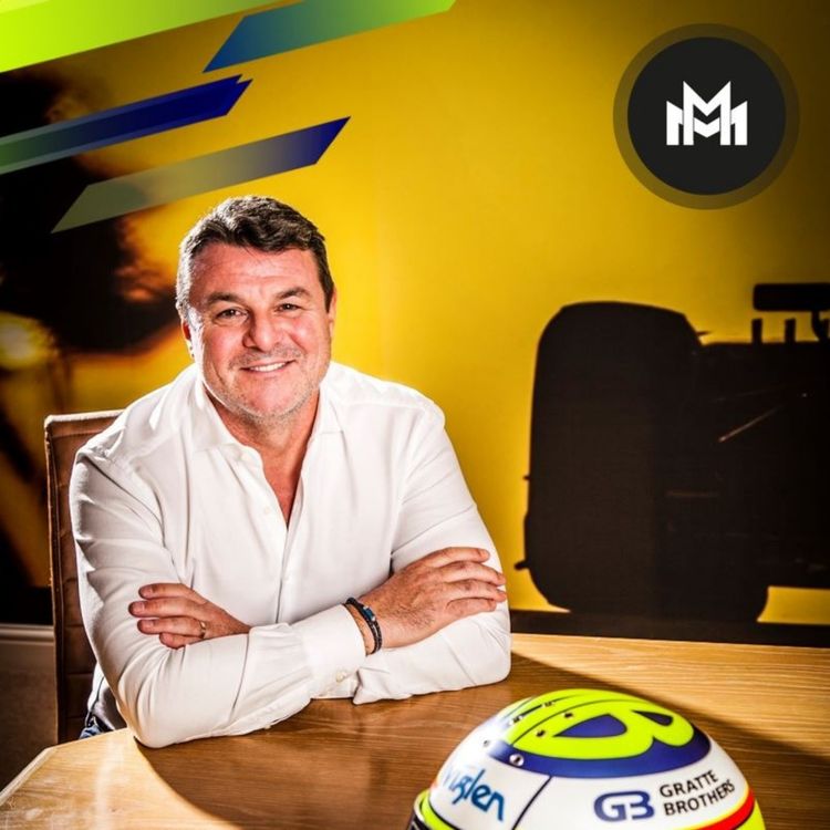 cover art for Ep 15 with Mark Blundell (F1 legend)