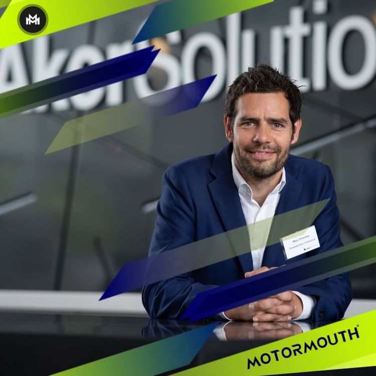 cover art for Ep 16 with Marc Priestley (F1 pundit)