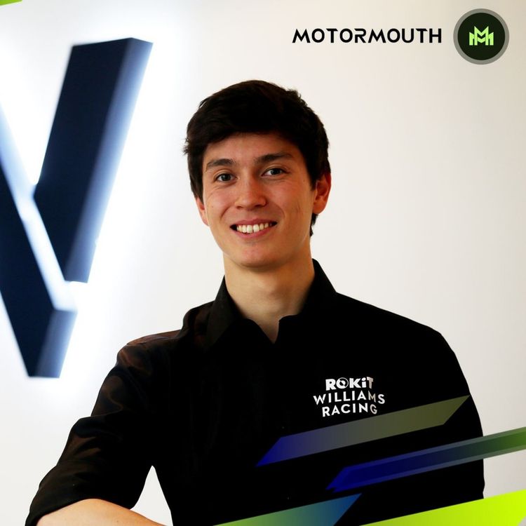 cover art for Ep 21 with Jack Aitken (Williams F1 Team and F2 Driver)