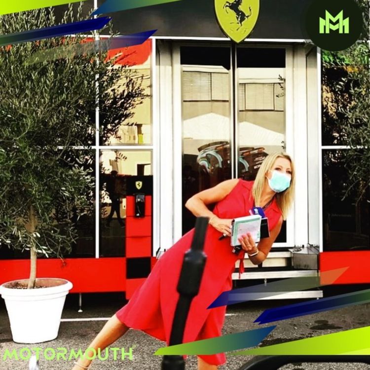 cover art for Ep 37 with Rachel Brookes (Sky Sports F1)