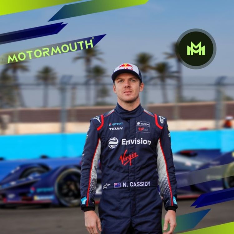 cover art for Ep 39 with Nick Cassidy (Formula E star with EVR)