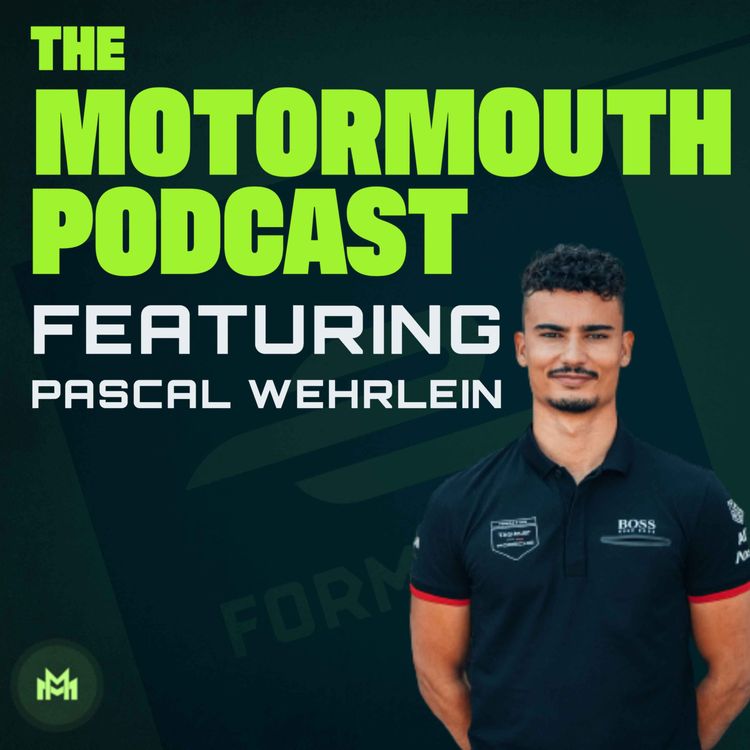 cover art for Ep 102 with Pascal Wehrlein (Tag Heuer Porsche Formula E team)