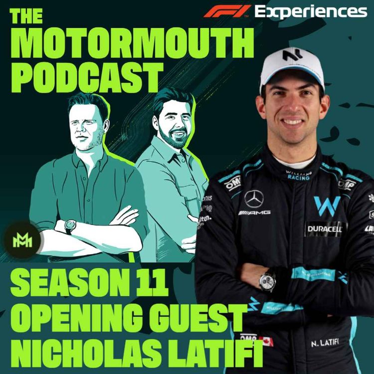 cover art for Ep 116 with Nicholas Latifi