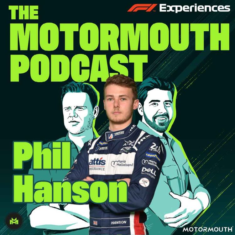 cover art for Ep 122 with Phil Hanson (Le Mans 24 hr winner)