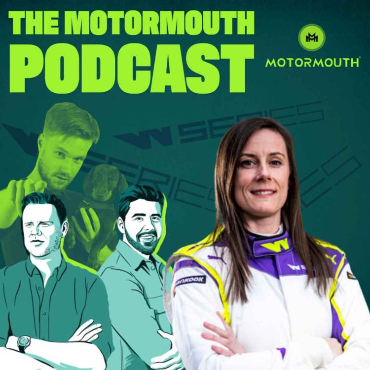 cover art for Ep 136 with Abbie Eaton  (What next for W Series?)