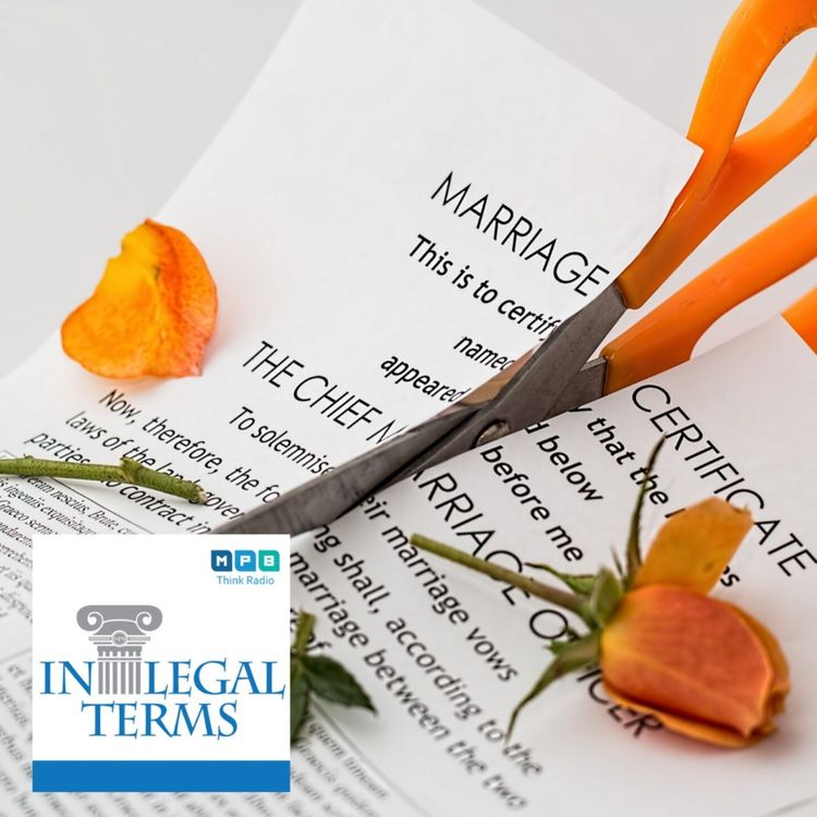 cover art for In Legal Terms: Divorce and Taxes