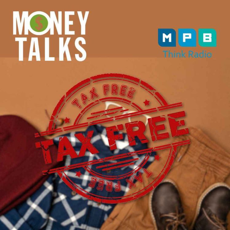 cover art for Money Talks | Tax-Free Weekend