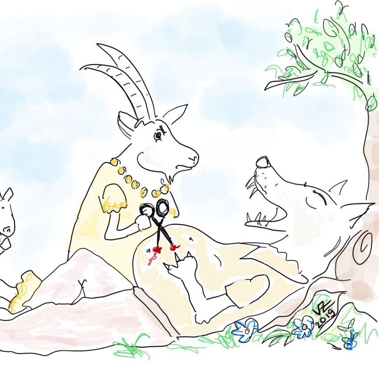 cover art for Der Wolf und die sieben Geisslein