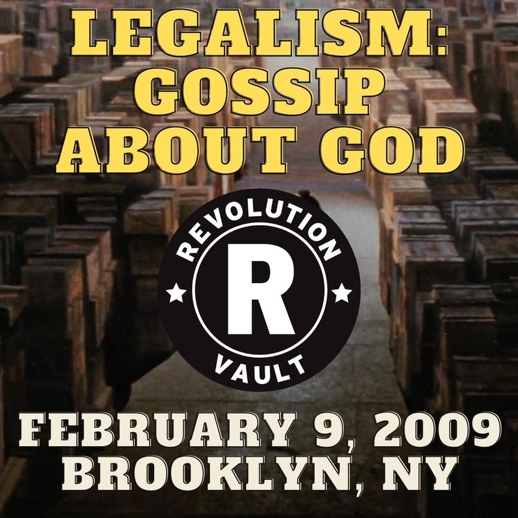 cover art for Legalism: Gossip about God