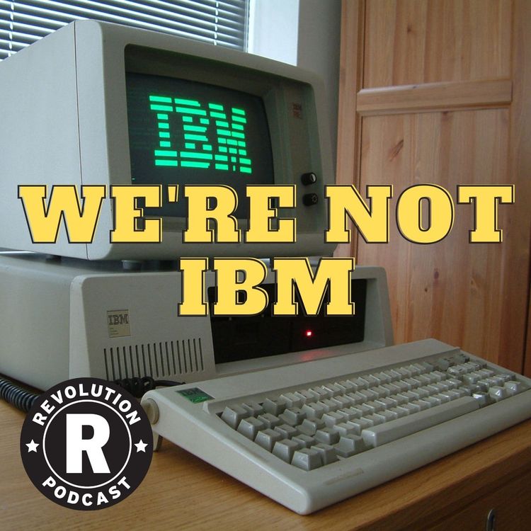 cover art for We're Not IBM
