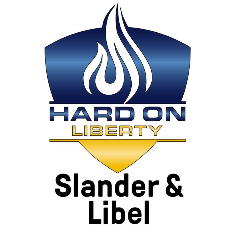 cover art for Slander and Libel
