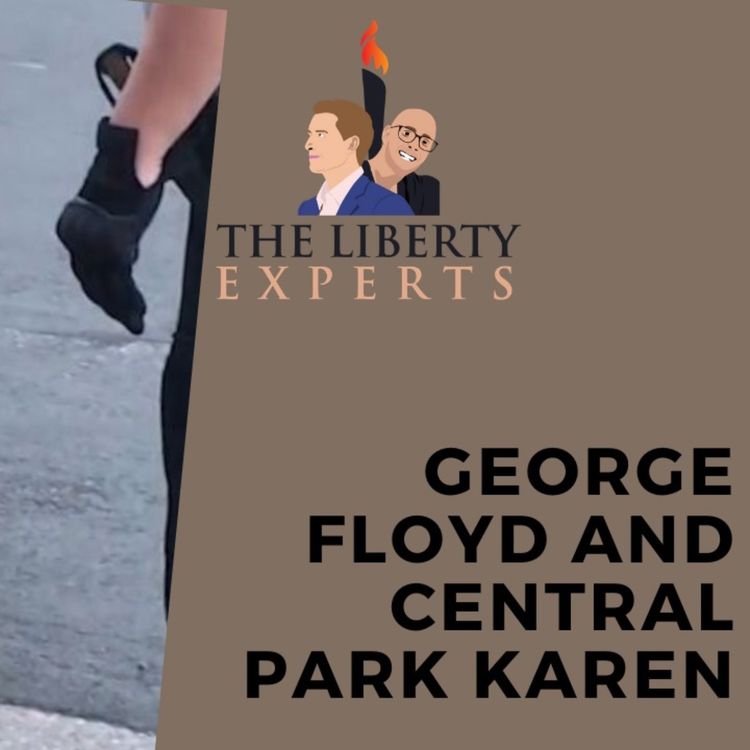 cover art for George Floyd and Central Park Karen