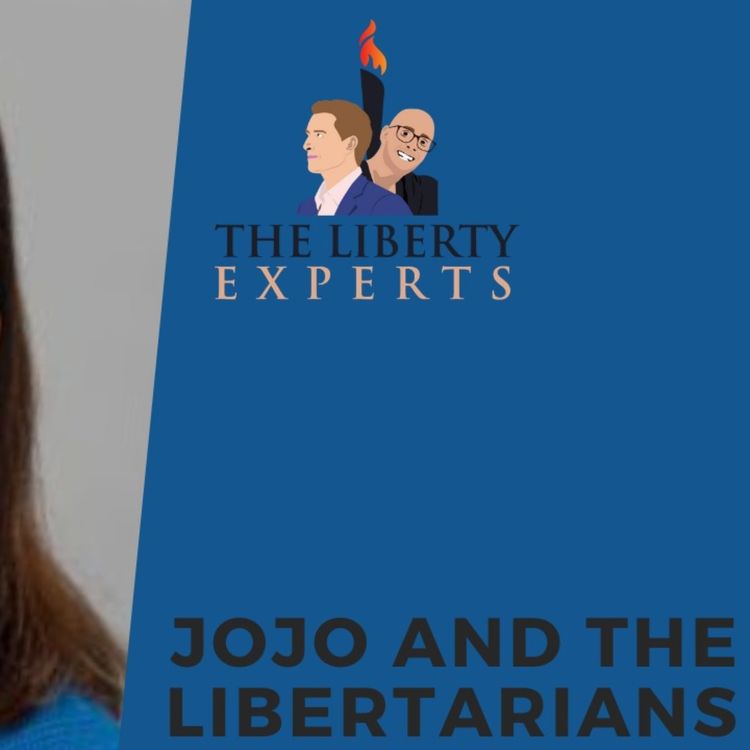 cover art for Jo Jorgensen and The Libertarian Movement