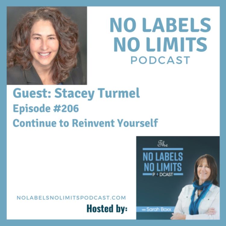 cover art for 206 - Women Professionals who Continue to Reinvent Themselves with Stacey Turmel