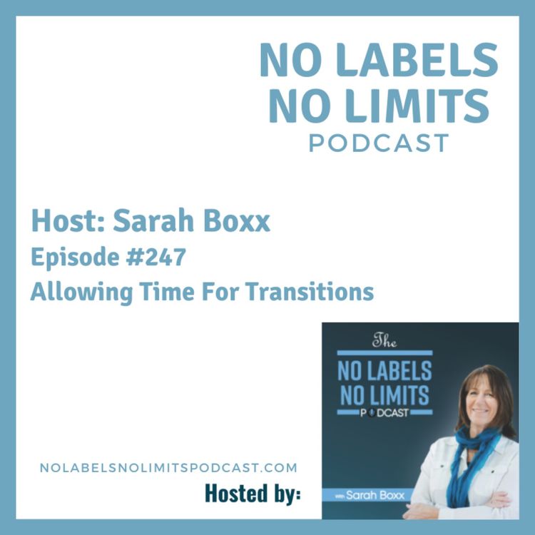cover art for 247 - Allowing Time for Transitions with Sarah Boxx
