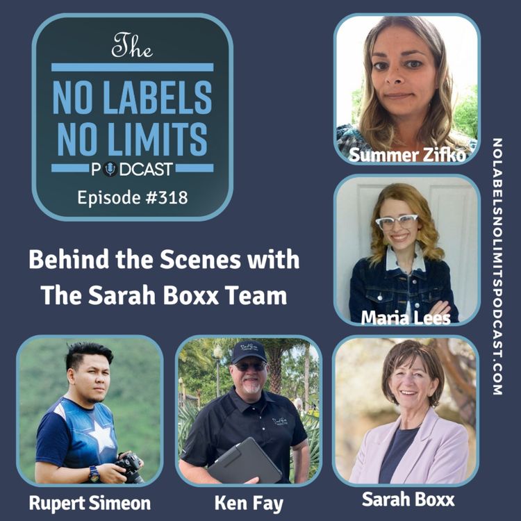 cover art for 318 - Behind the Scenes with The Sarah Boxx Team