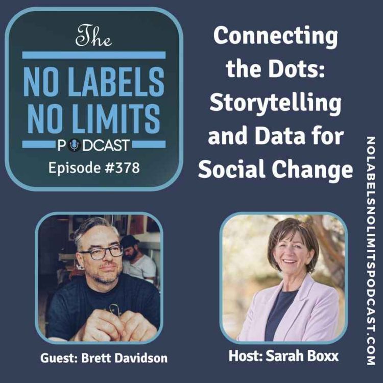 cover art for 378 - Connecting the Dots: Storytelling and Data for Social Change with Brett Davidson