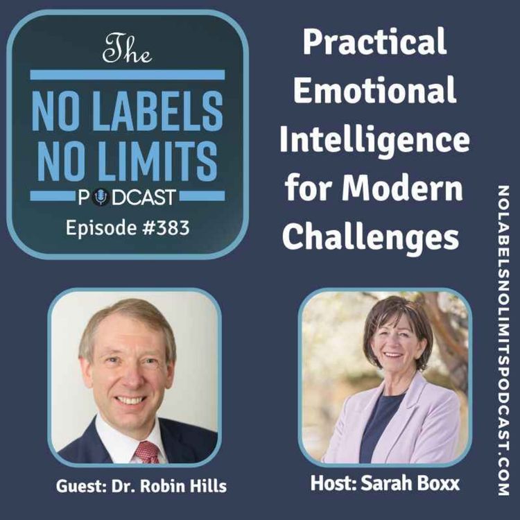 cover art for 383 - Practical Emotional Intelligence for Modern Challenges with Dr. Robin Hills