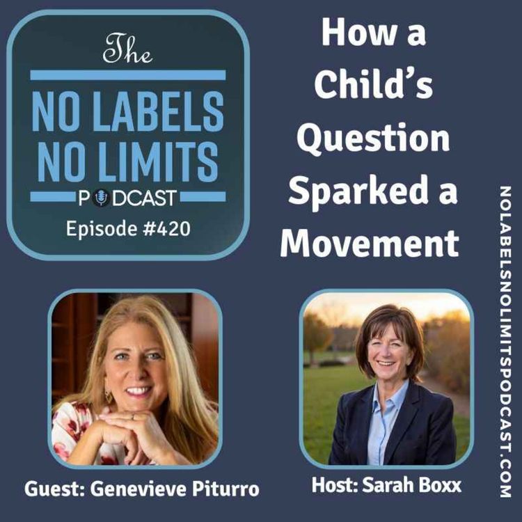 cover art for 420 - How a Child’s Question Sparked a Movement with Genevieve Piturro