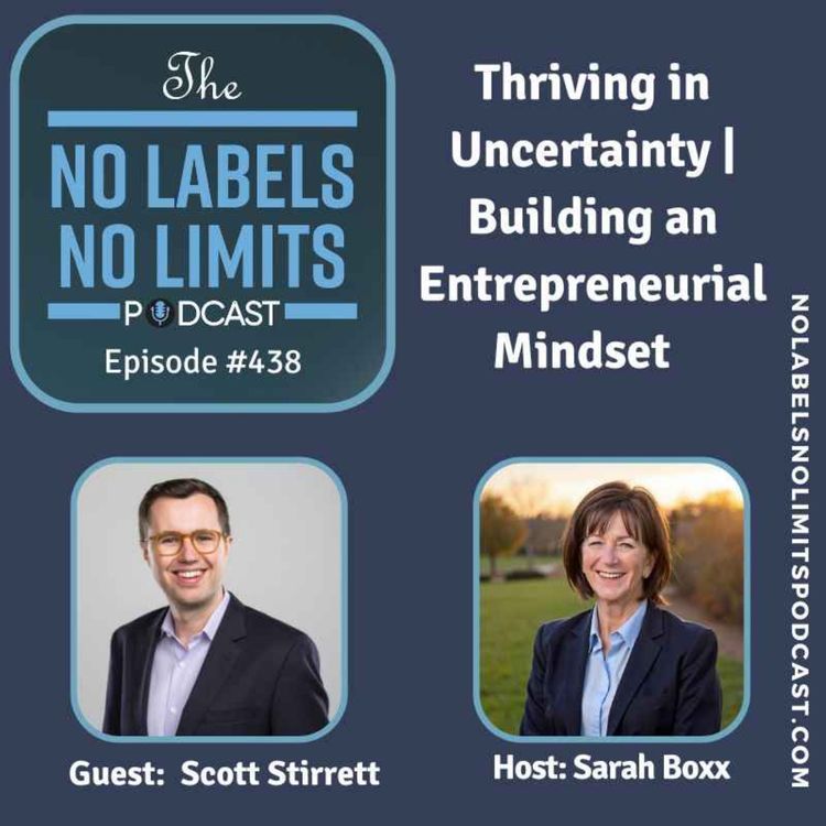 cover art for 438 - Thriving in Uncertainty | Building an Entrepreneurial Mindset with Scott Stirrett