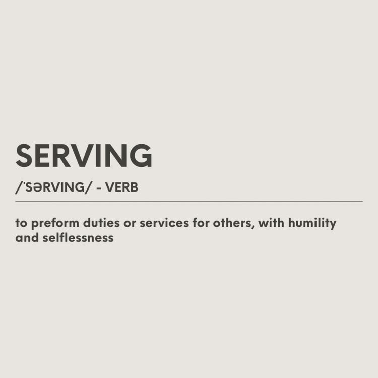cover art for Serving | Pastor Tom