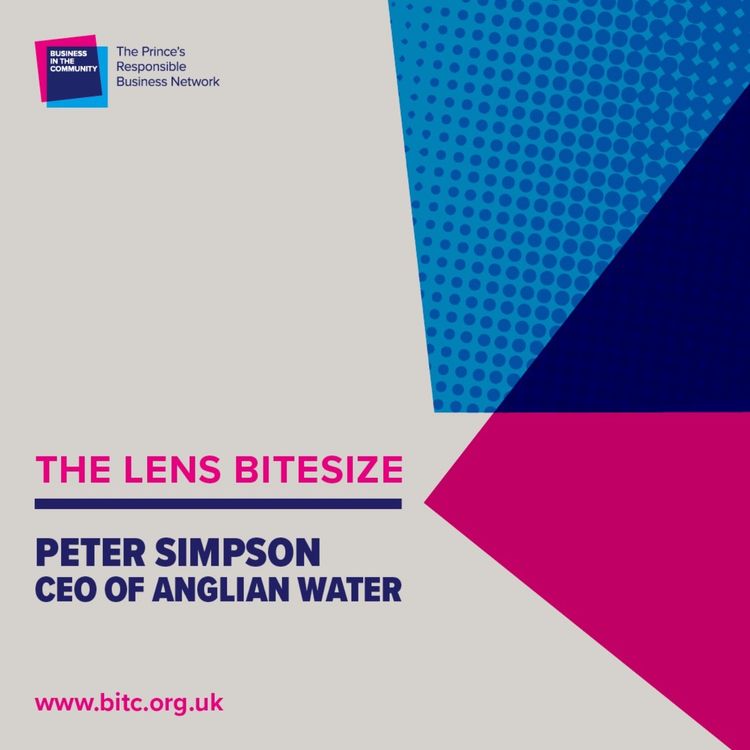 cover art for Bitesize with ANGLIAN WATER: Peter Simpson, CEO