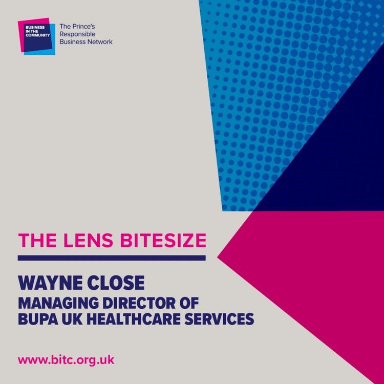 cover art for Bitesize with BUPA UK HEALTHCARE SERVICES: Wayne Close, Managing Director