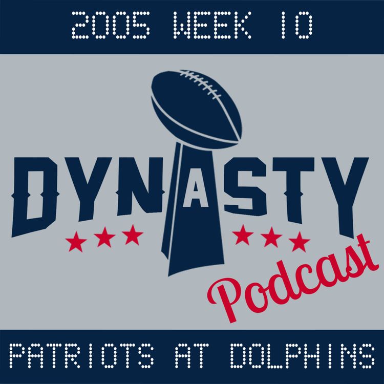 cover art for 2005 Week 10: Patriots at Dolphins