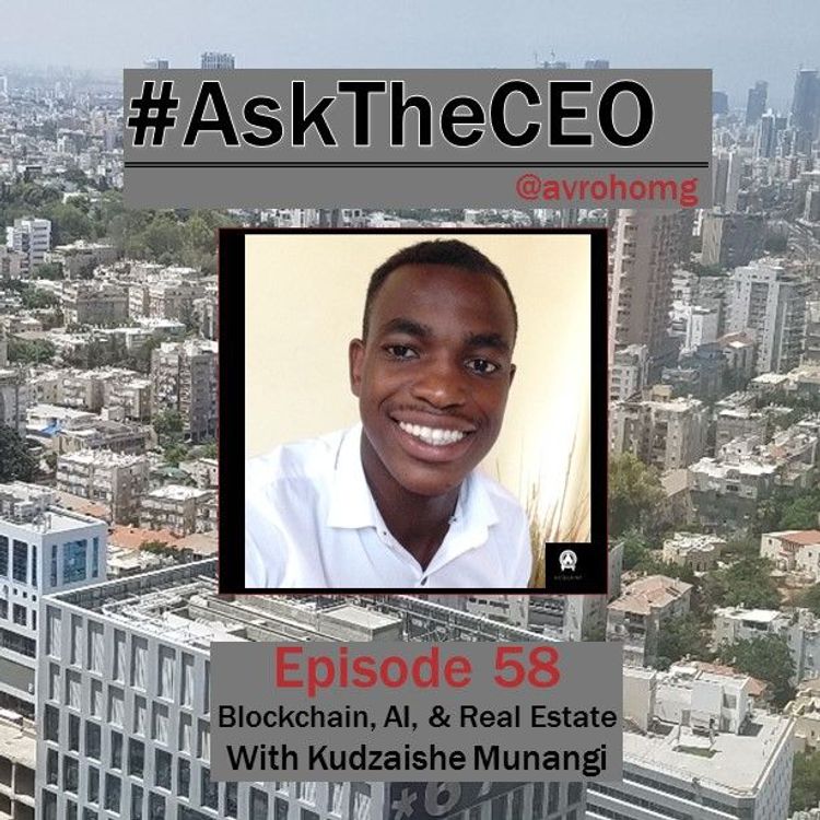 cover art for Blockchain, AI, and Real Estate With Kudzaishe Munangi