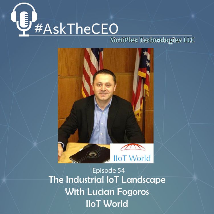 cover art for The Industrial IoT Landscape With Lucian Fogoros