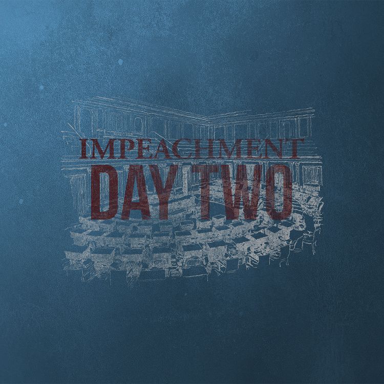 cover art for The Impeachment: Day 2