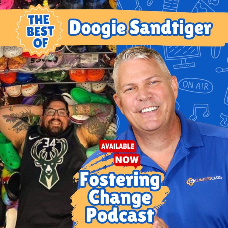 cover art for The Croc King: Meet the Man with 3,000+ Pairs of Crocs with a Connection to Foster Care!