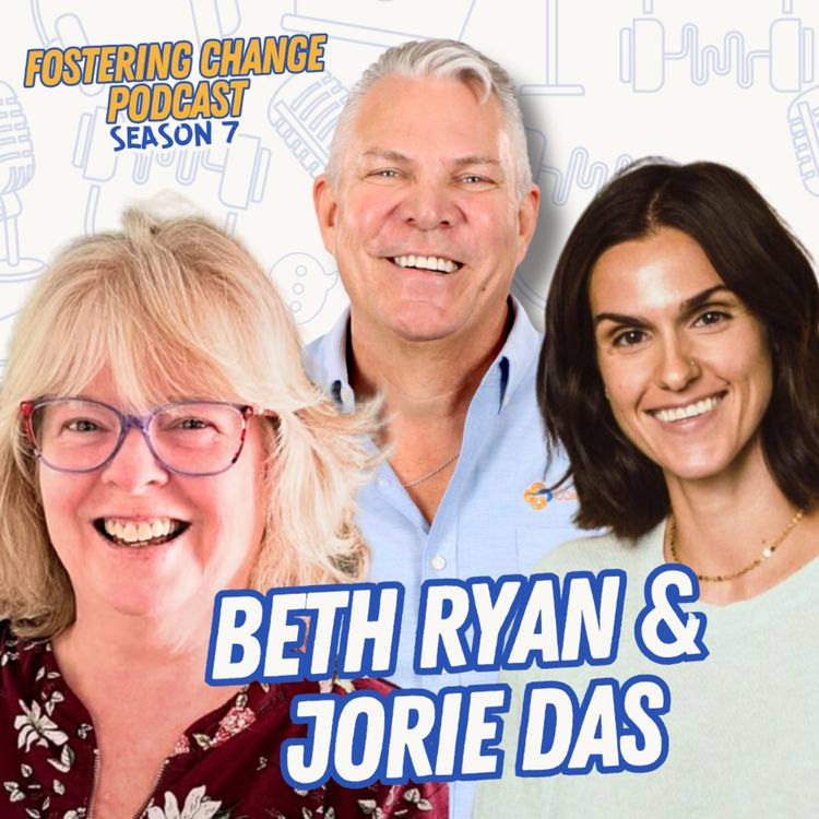 cover art for Supporting Youth in Foster Care Through Community & Mentorship with Beth Ryan and Jorie Das