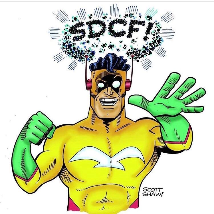 cover art for Episode 48 San Diego Comic Fest 2019