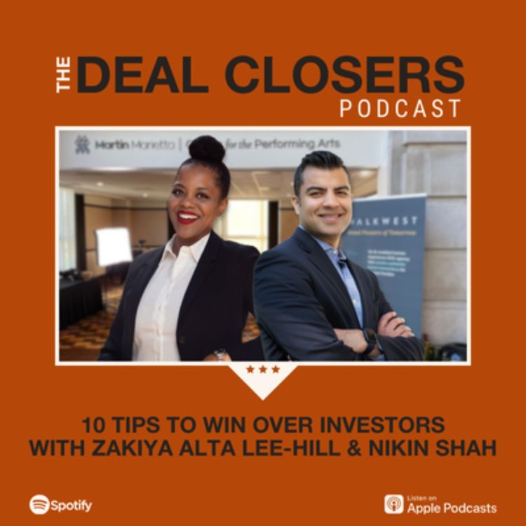 cover art for 10 Tips to Win Over Investors, with Nikin Shah and Zakiya Alta Lee-Hill